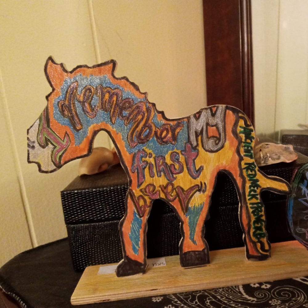 I remember my first beer drunk donkey